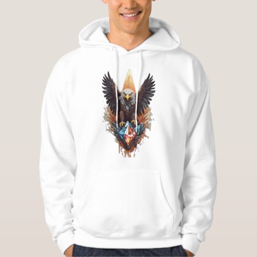 Dynamic Crystal Eagle Victory Tee