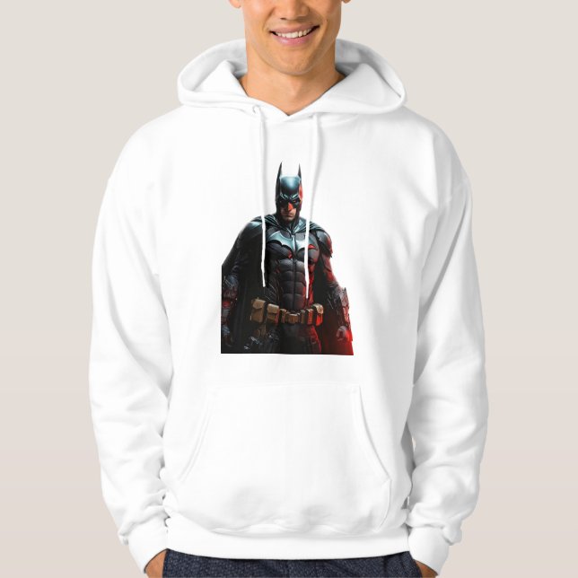 "Dynamic Dark Knight Hoodie" Hoodie (Front)