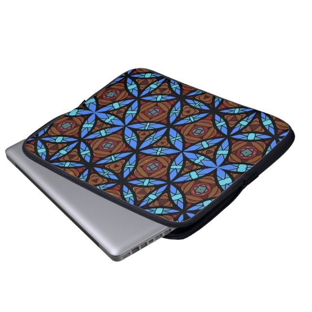 Dynamic Digital Pattern Laptop Sleeve (Front Bottom)