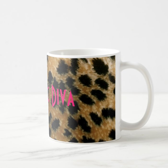 Dynamic Diva leopard mug