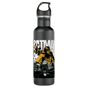 Dynamic Duo Scrapbook Photograph Stainless Steel Water Bottle