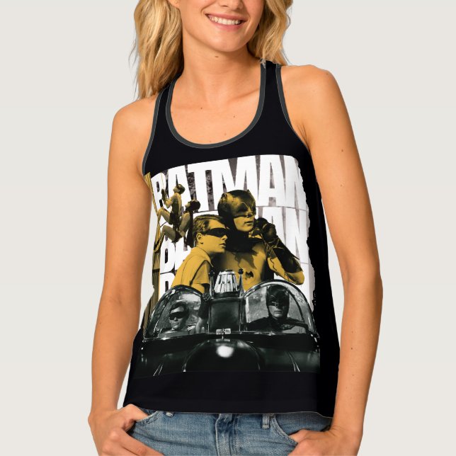 Dynamic Duo Scrapbook Photograph Tank Top (Front)