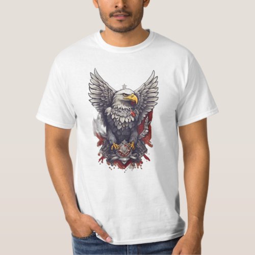 Dynamic Eagle Emblems Elevate Your Style to New H T_Shirt