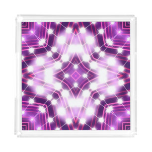 Dynamic Floodlights Background Texture Acrylic Tray