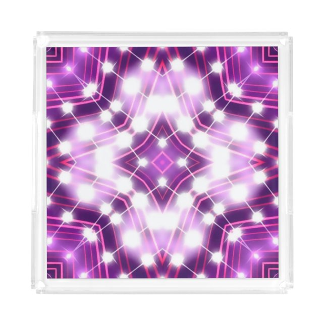 Dynamic Floodlights Background Texture Acrylic Tray (Front)