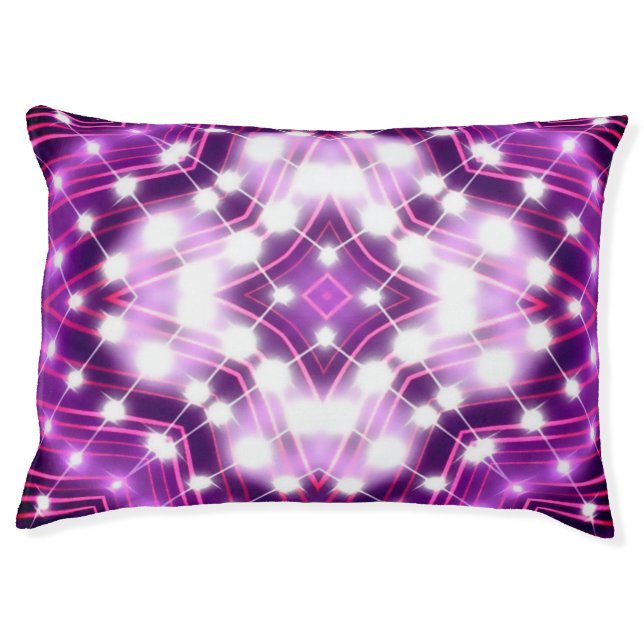 Dynamic Floodlights Background Texture Pet Bed (Front)