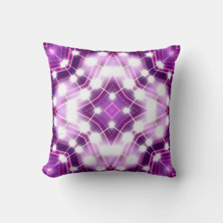 Dynamic Floodlights Background Texture Throw Pillow