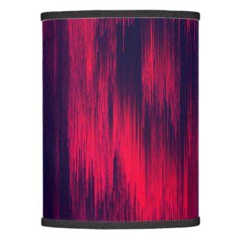 Dynamic - Glitch - Powerful Red And Blue Lamp Shade by DesignByLang at Zazzle