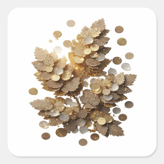 Dynamic Gray Abstract Sticker Motif (Front)