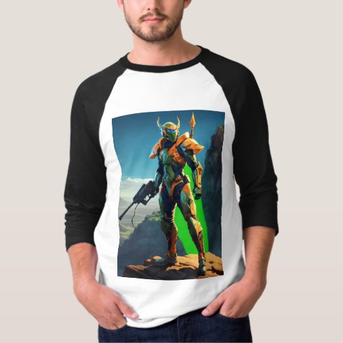 Dynamic Guardian Threads Unleash Your Inner Hero T_Shirt