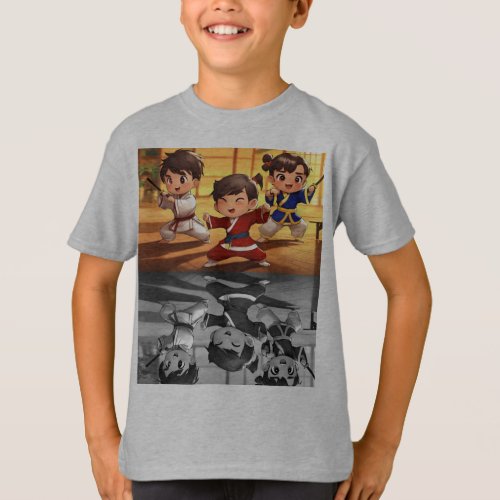 Dynamic Kids Kung Fu Art T_Shirt