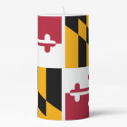 Dynamic Maryland State Flag Graphic on a