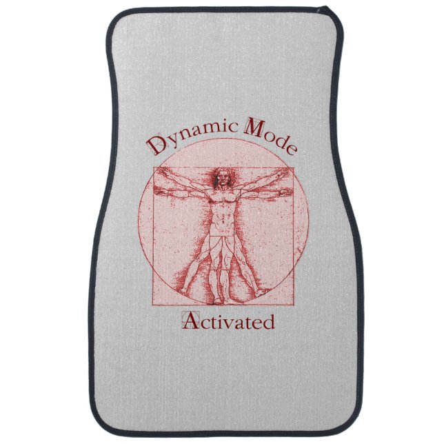 Dynamic Mode  Car Floor Mat (Front)