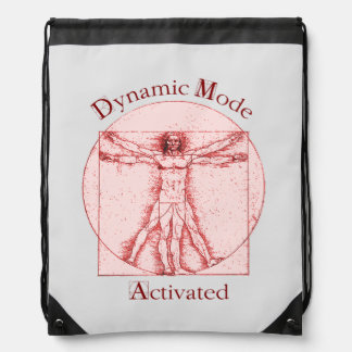Dynamic Mode  Drawstring Bag