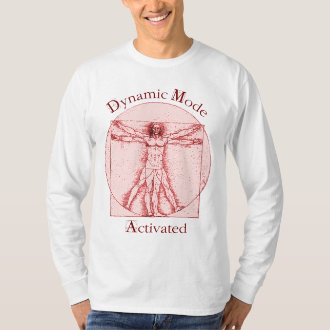 Dynamic Mode Long-Sleeve  T-Shirt (Front)