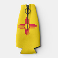 Dynamic New Mexico State Flag Graphic on a
