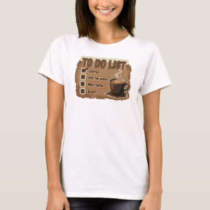 Dynamic Orange COFFEE FIRST SAVE WORLD T-Shirt
