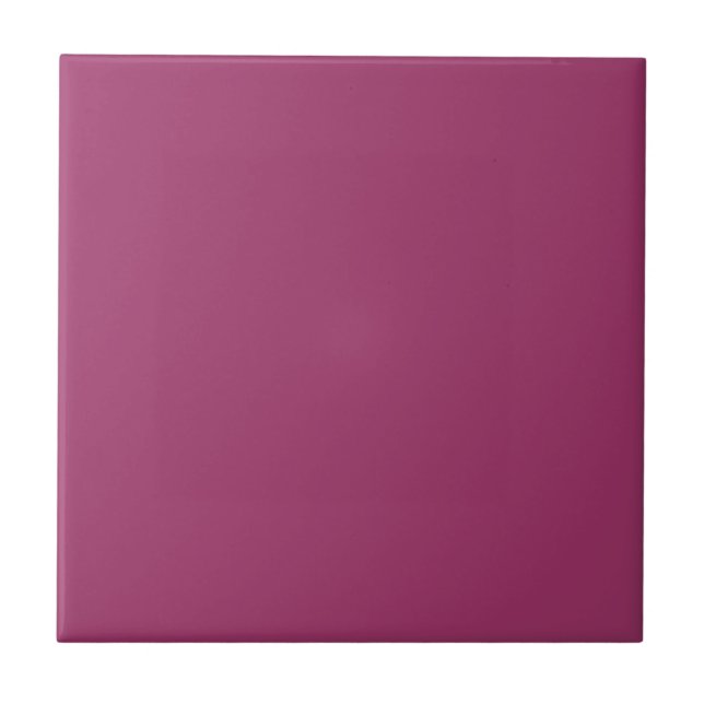 Dynamic Pink Square Kitchen and Bathroom Ceramic Tile (Front)
