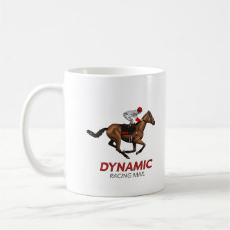 Dynamic Racing Mail Coffee Mug