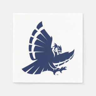 Dynamic Rice University Owl Mascot Napkins