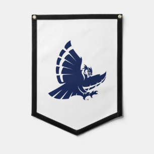 Dynamic Rice University Owl Mascot Pennant
