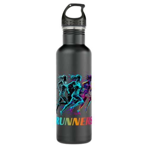 Dynamic Runner Running Competition for Runners Stainless Steel Water Bottle