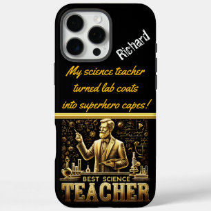 Dynamic Science Teacher Inspires Students iPhone 16 Pro Max Case