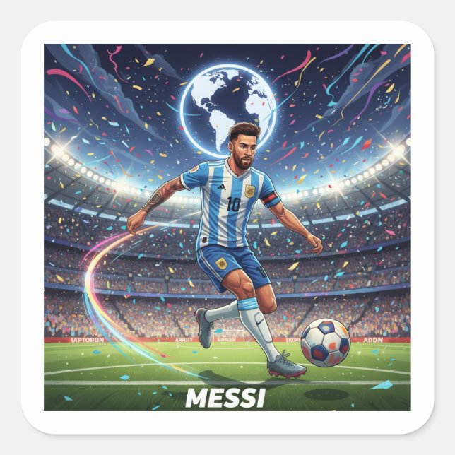 Dynamic Soccer Legend Sticker (Front)