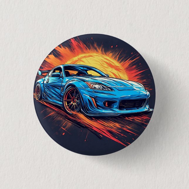 Dynamic Sports Car Button (Front)
