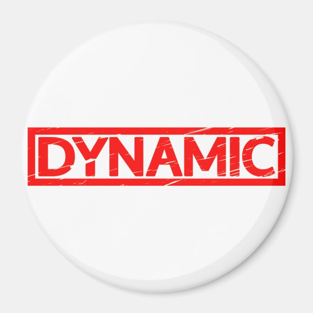 Dynamic Stamp Magnet (Front)