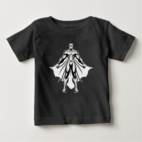 Dynamic Superhero Baby T_Shirt