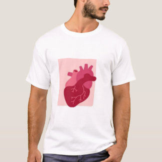 Dynamic T-shirt with heart
