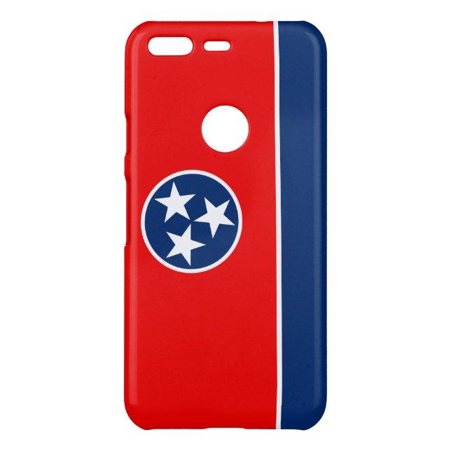 Dynamic Tennessee State Flag Graphic on a Uncommon Google Pixel Case (Back)