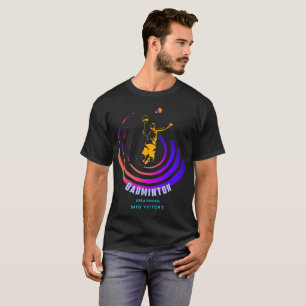 Dynamic & Vibrant Badminton T-Shirt