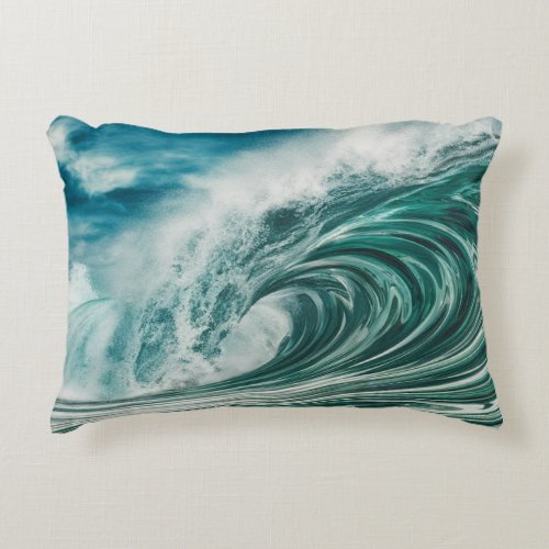 Dynamic Waves Accent Pillow