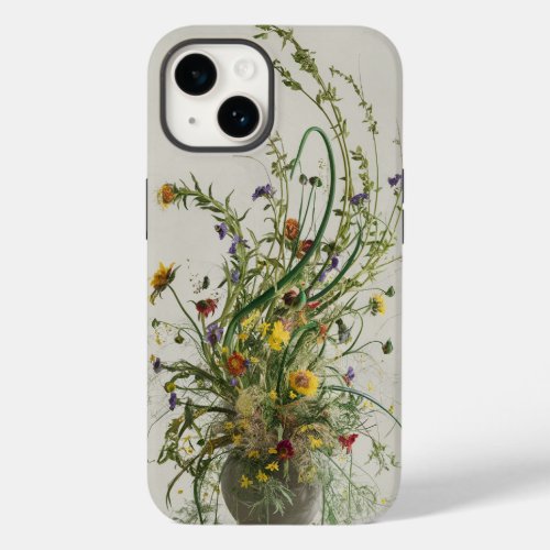 Dynamic Wildflower Composition Case_Mate iPhone 14 Case