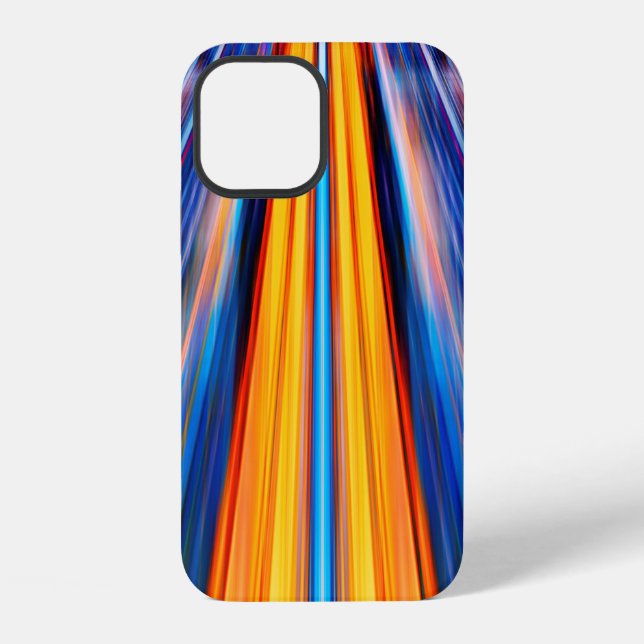 Dynamic yellow light beams Case-Mate iPhone case (Back)