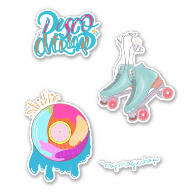 Dynamite 3-sticker set sticker (Front)