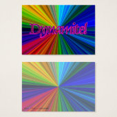 Dynamite ACEO Trading Card (Front & Back)