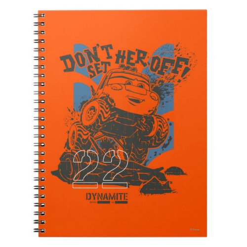 Dynamite Dont Set Her Off Notebook