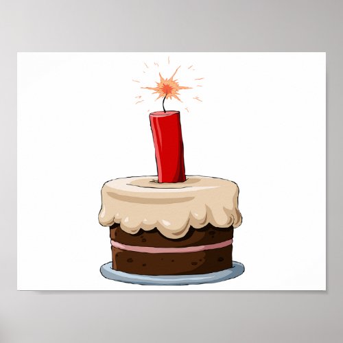 Dynamite In A Cake Poster