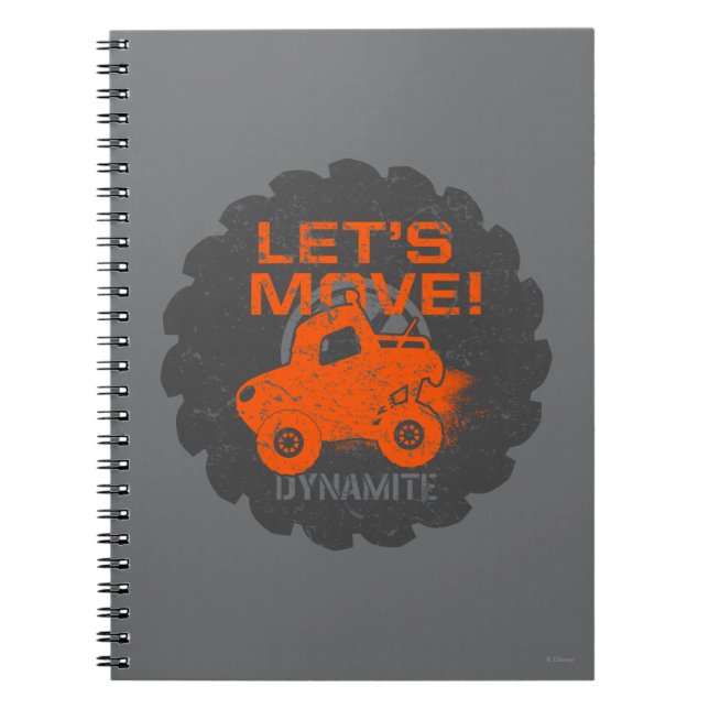 Dynamite Let's Move! Notebook (Front)