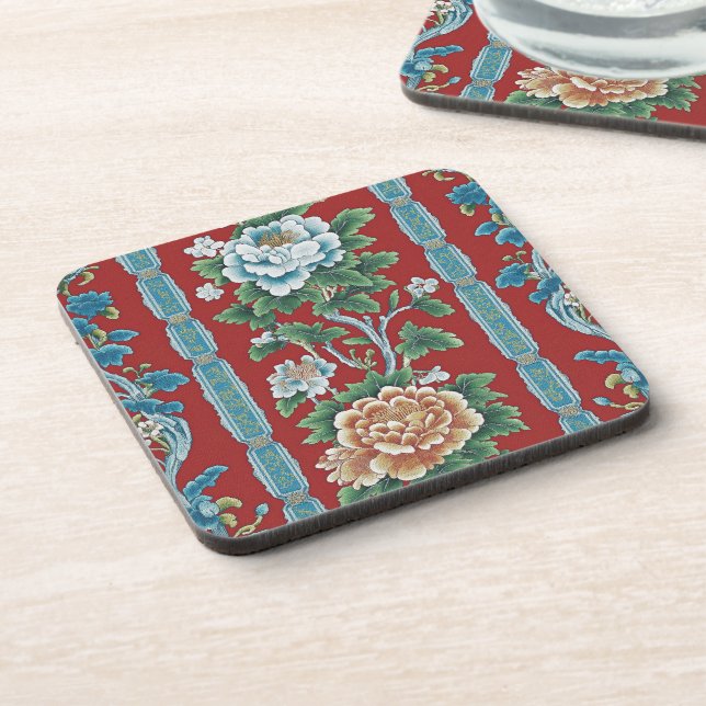 Dynastic Garden Beverage Coaster (Left Side)