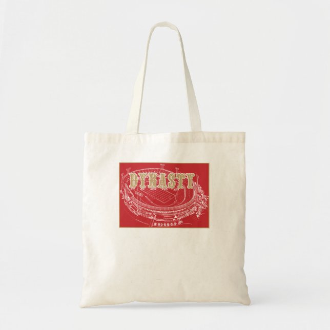 Dynasty - Football San Francisco Tote Bag (Front)