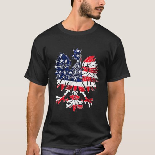 Dyngus Day Hoodie Polish Eagle American Flag Usa P T_Shirt