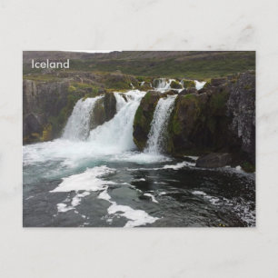 Dynjandi (Fjallfoss), Westfjords, Iceland Postcard