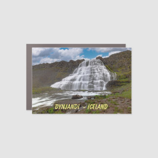 Dynjandi Iceland Car Magnet