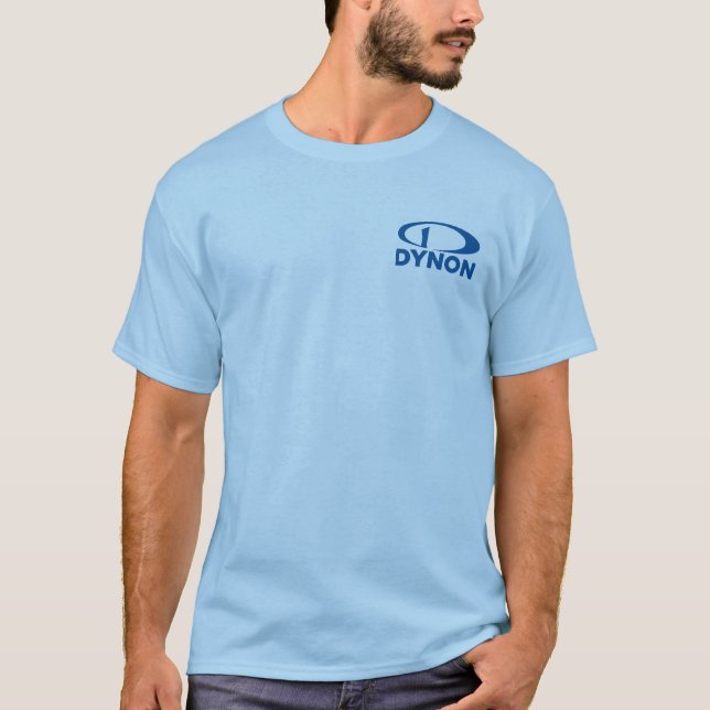 Dynon Logo Shirt - Light Blue (Front)