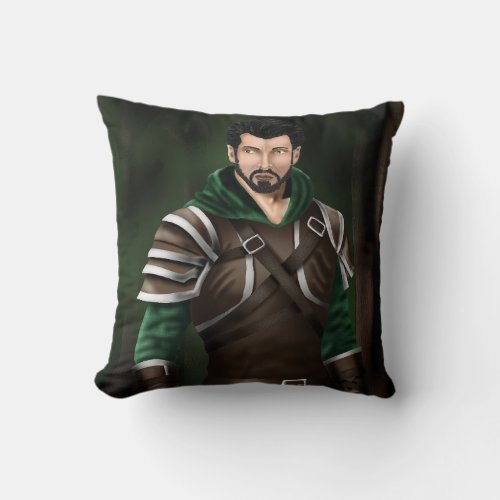 Dyron the Ranger Throw Pillow