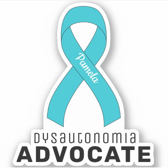 Dysautonomia Advocate Vinyl Sticker (Front)